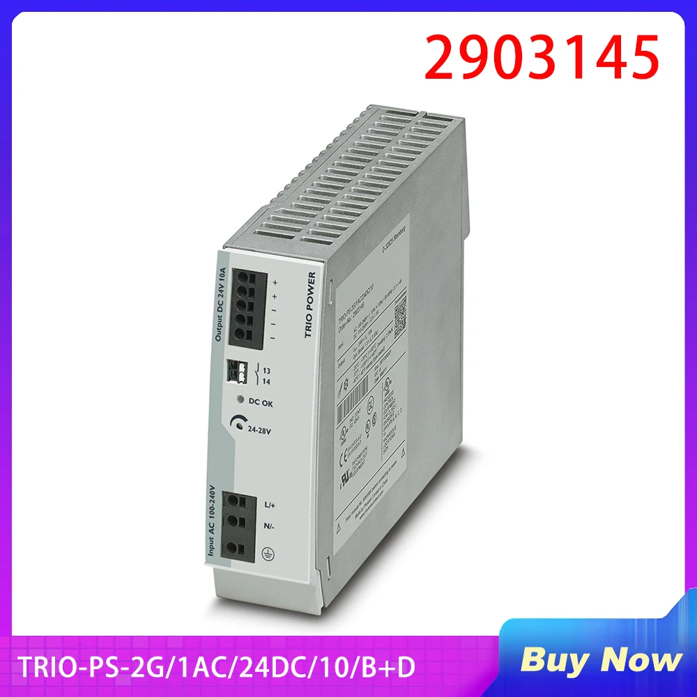 

2903145 For Phoenix Power Supply TRIO-PS-2G/1AC/24DC/10/B+D