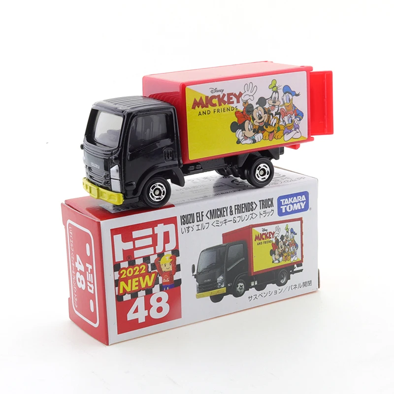 

Модель игрушечной модели TAKARA TOMY Tomica Diecast No.48 Isuzu Elf (Микки и друзья)