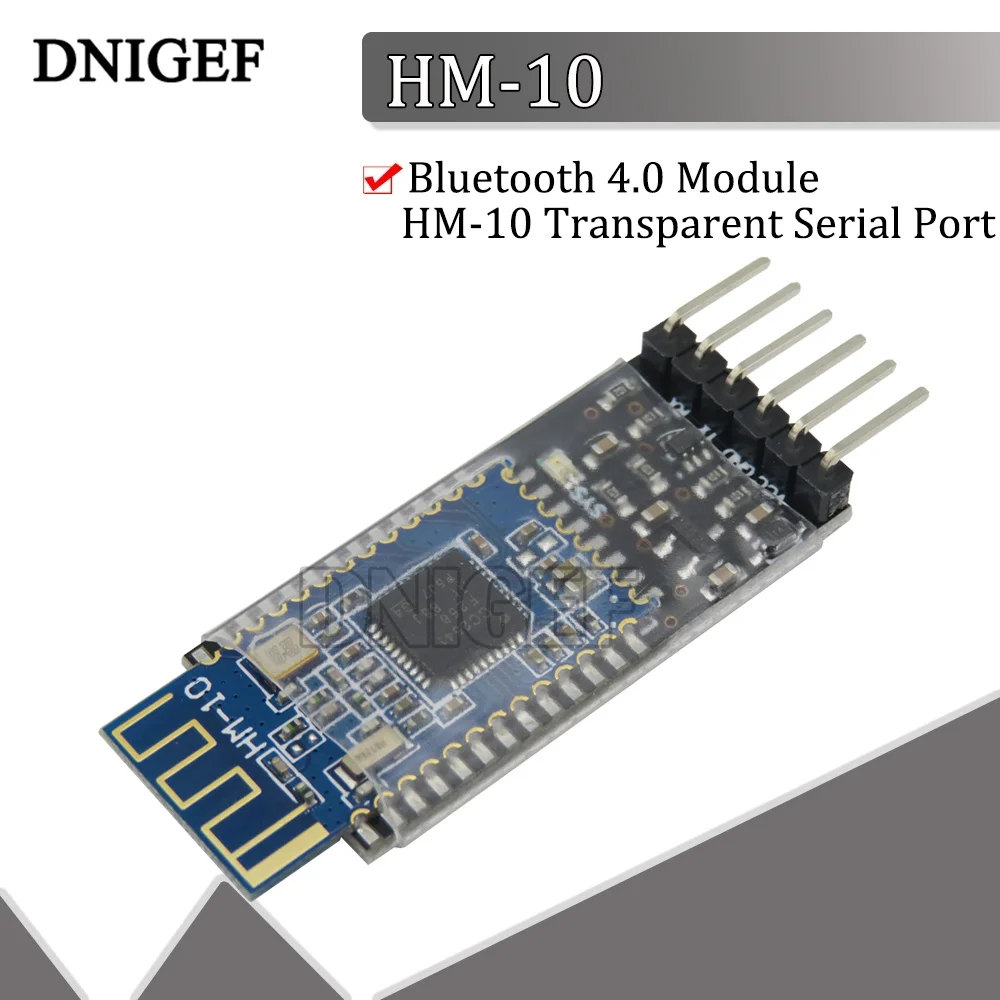 DNIGEF 1 шт. HM-10 прозрачный последовательный порт Bluetooth 4,0 модуль для Arduino CC2540 CC2541 BLE совместимый последовательный беспроводной модуль