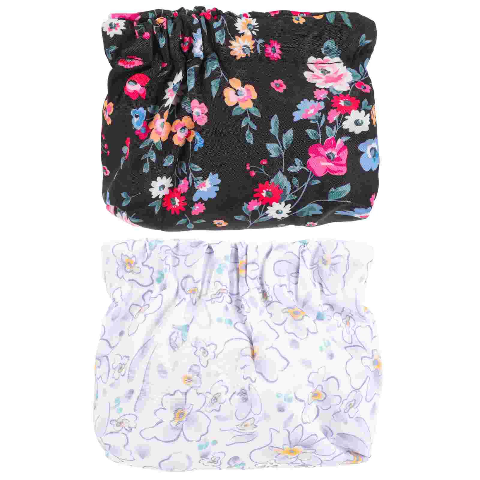 

2 pcs Makeup Storage Bag Portable Bag Women Bag Lipstick Bag for Travel