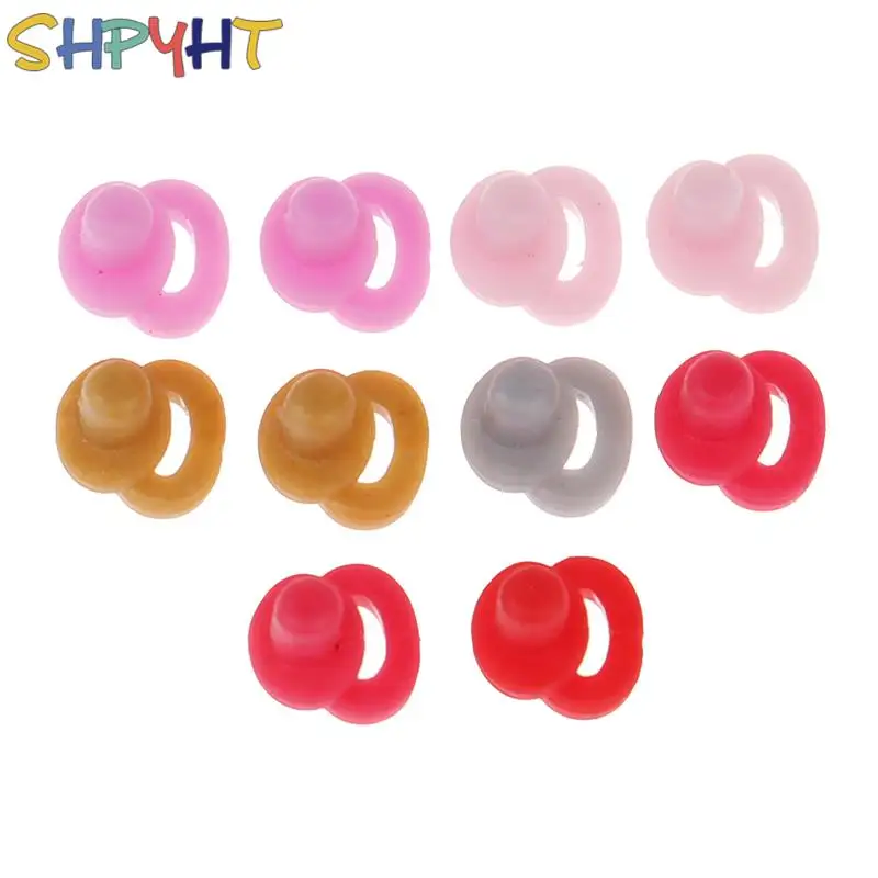 

10 шт., миниатюрные соски для кукольного домика