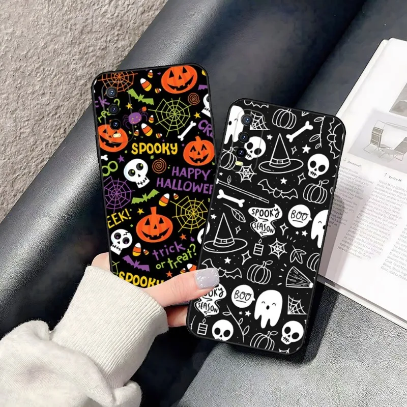 Счастливый осенний чехол для телефона Huawei Y 9 2020 2017 II 5 2018 2019 P 6 Prime Pro Nova 6-4g2019 7 A 3 S 9SE