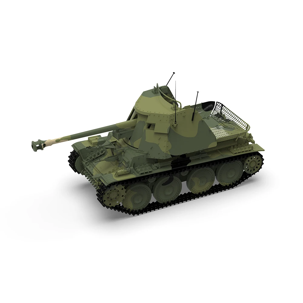 

SSMODEL 144724 V1.7 1/144 3D Printed Resin Model Kit German Marder 38T PzKpfwIII Light Tank Type H