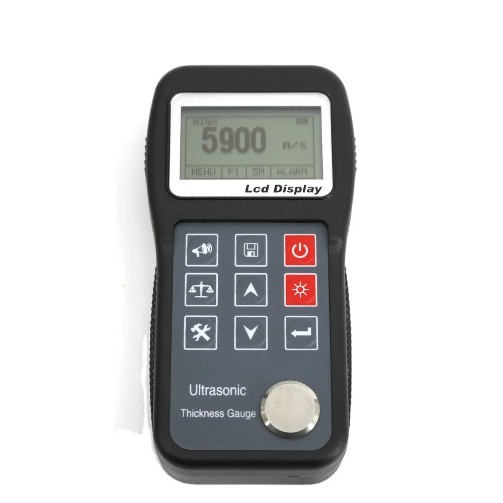 

NDT310 Digital Ultrasonic Thickness Meter with 5MHz Probe Range 0.75 ~ 300mm 0.03inch~11.8inch