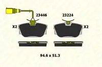 

Код магазина: B2344616525 для задней тормозной колодки (проводной) SHARAN ALHAMBRA TRANSPORTER T4 9903 GALAXY 1.9td MONDEO III ST.