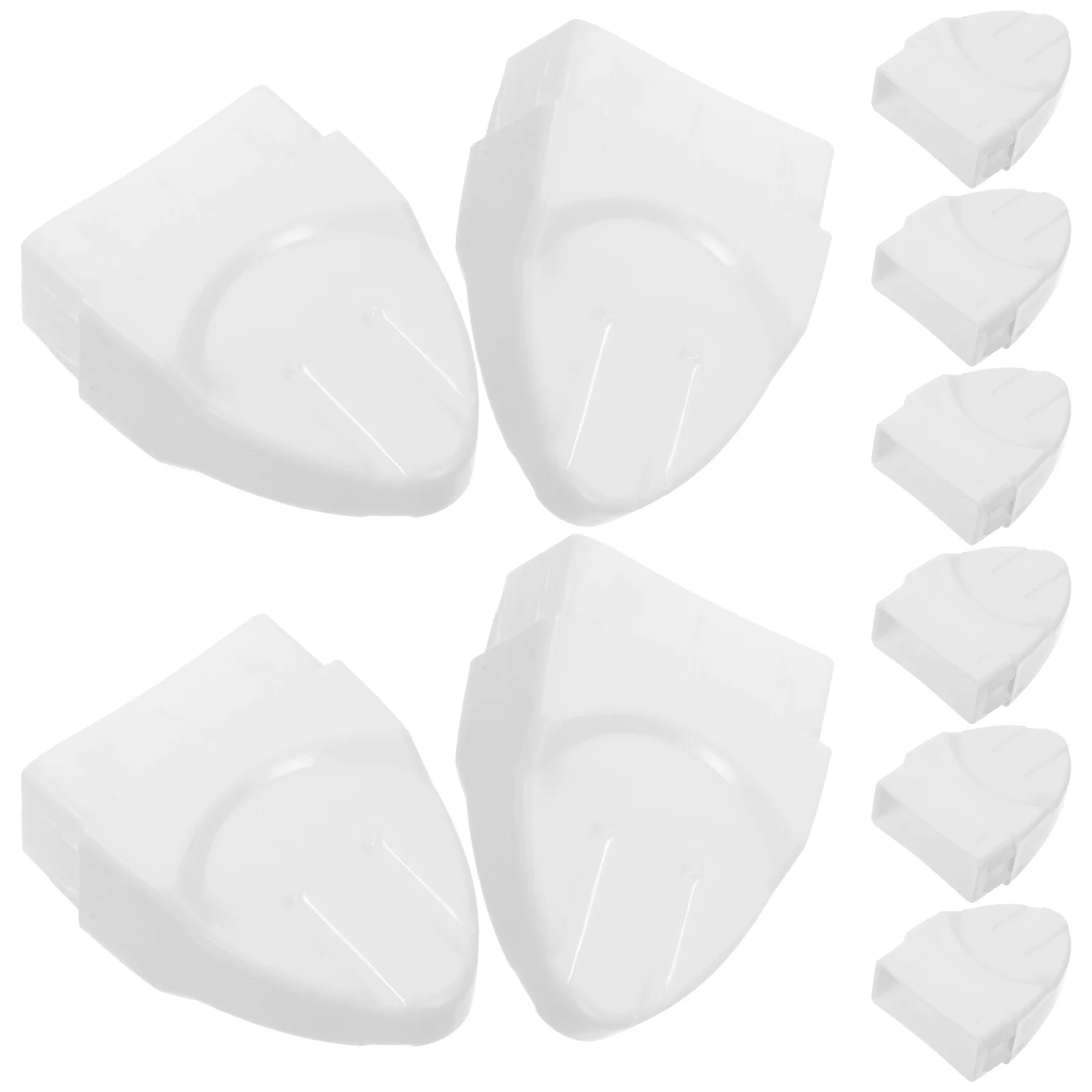 

20pcs Fence Post Caps Decorative Fence Post Caps Plastic Fence Post Column Covers