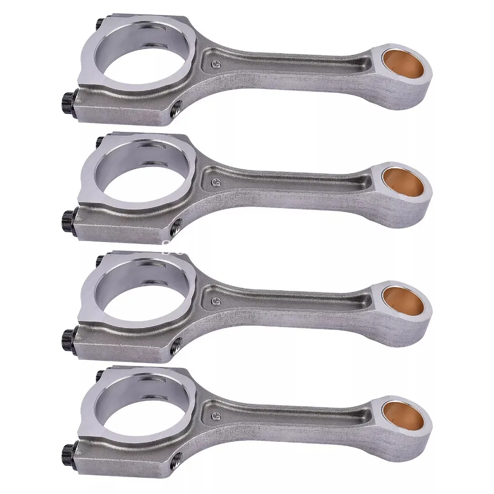 Фото Детали двигателя 4x шатун подходит для Hyundai Santa Fe Sonata Tucson Kia Optima Sorento 2.4L G4KJ 23510-2G500 2011-2019 №2