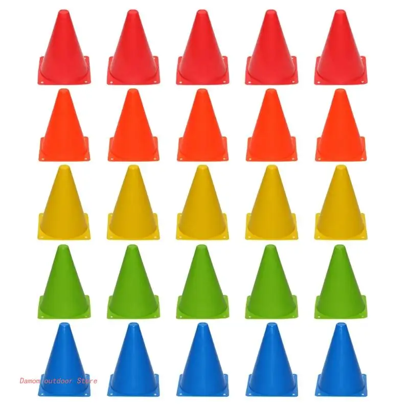 

5Pcs Sport Training Cones for Football Playing Cones Kids Traffic Cones Marker