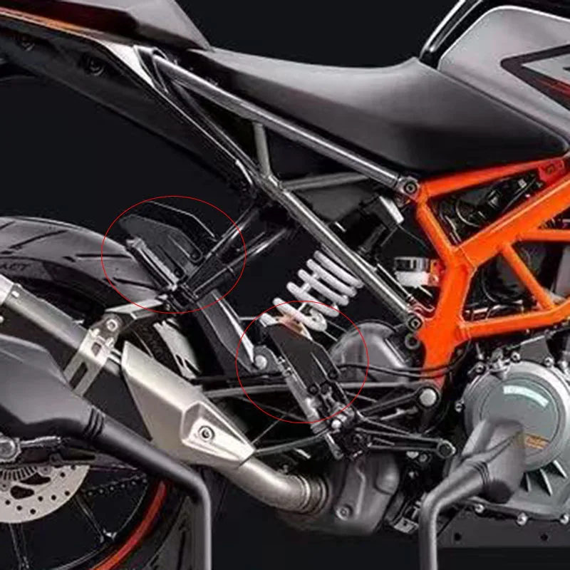 Защитные накладки на заднюю часть мотоциклетной обуви из карбона для KTM Duke 250390 (2018-2023): Прочная защита для обуви, улучшенная защита стопы (art.: 3920dc348a175) - 3920dc348a175