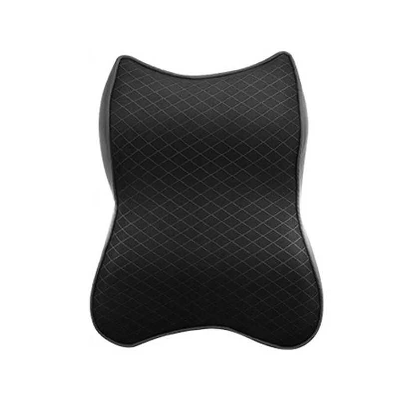 

Car Seat Headrest Pad Memory Foam Pillow Head Neck Rest Support Cushion Accessories Auto Black Safety Pillow Universal Decor