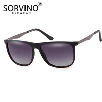 sorvino retro big square sunglasses polarized men 2022 brand designer sun glasses mens high quality flat top rave oculos p388