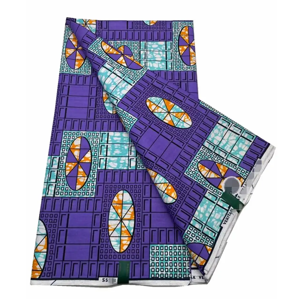 

Veritable Dutch Super-W Guaranteed Super Real Wax Print Fabric Hollandais Pagne Africa Dress 100% Cotton Wax Pagne Tissu VLW6835