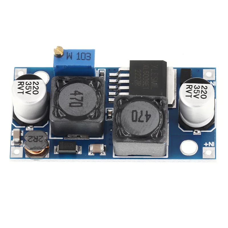 XL6019 (XL6009 Upgrade) автоматический понижающий Регулируемый Модуль питания постоянного тока с регулируемым преобразователем 20 Вт 5-32 В до 1,3-35 в