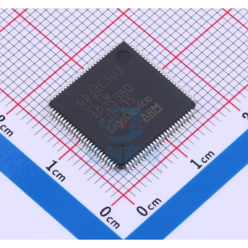 

Флэш-память GD32E503VCT6 посылка LQFP-100 ARM 180MHz: 256KB RAM: 96KB MCU (MCU/MPU/SOC)