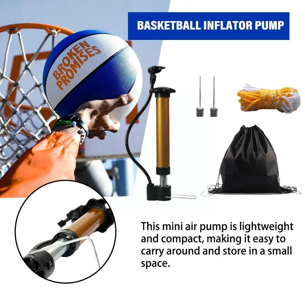 

Bicycle Pump Portable Steel Pipe Inflator Manual Pump Air Foot Bike Hose Pedal Football Fits Floor Inflator Basketball Exte B5C1