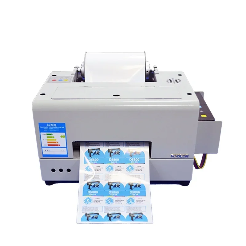 ZYJJ настольная машина для печати виниловых этикеток в рулоне портативная