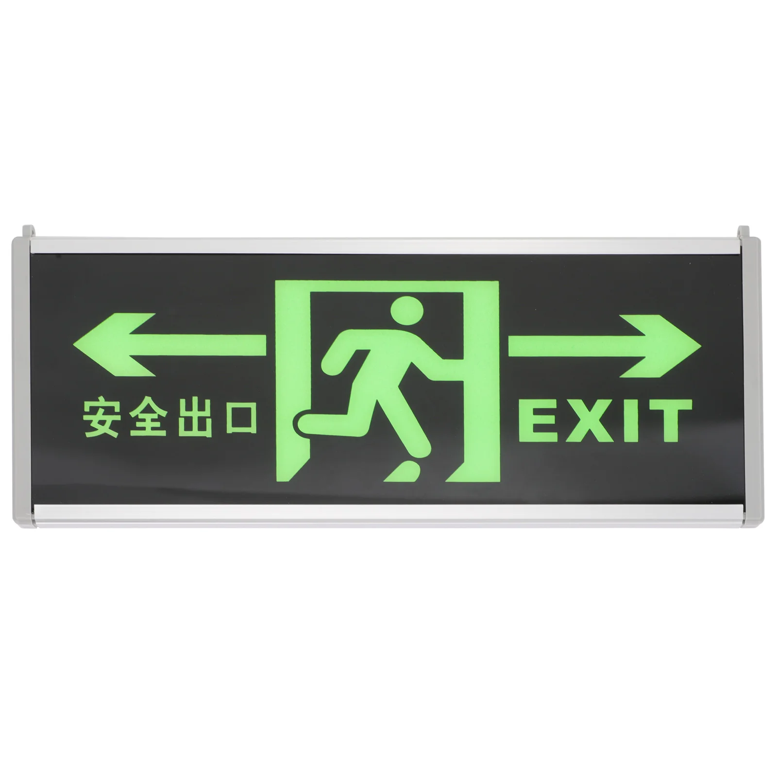 

1pc Emergency Evacuation Sign Luminous Indicator Glow in Dark Exit Sign