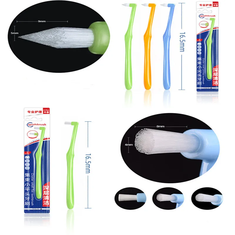 

Fashion Cleaning Interdental Brush Soft Bristles Orthodontic Braces Toothbrush Dental Floss Care Oral Care Cleaning Tooth Tool