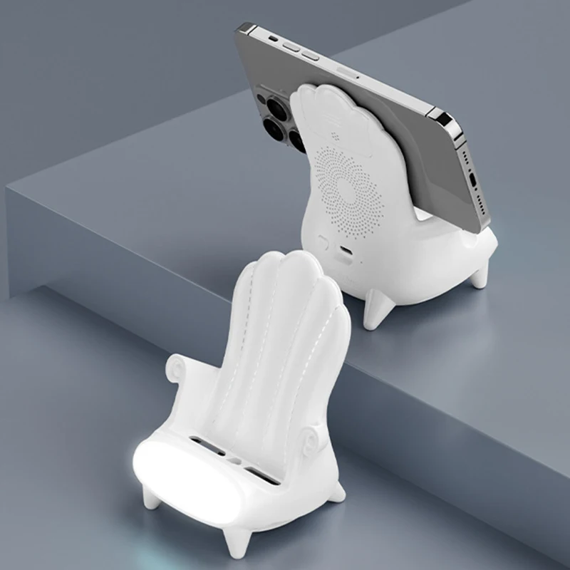 Подставка для беспроводной зарядки портативный мини-стул универсальный