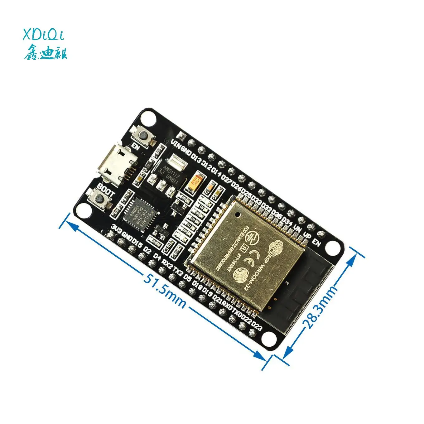 

ESP-32 ESP-32S ESP-32S ESP32-S Development Board WiFi Bluetooth Ultra-Low Power Consumption Dual Cores ESP32 Board