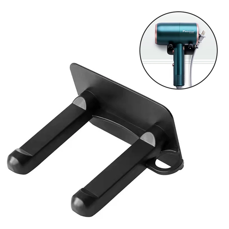 

Toilet Rack Free Punching Hair Dryer Rack Storage Shelf Wall Hanging Bathroom