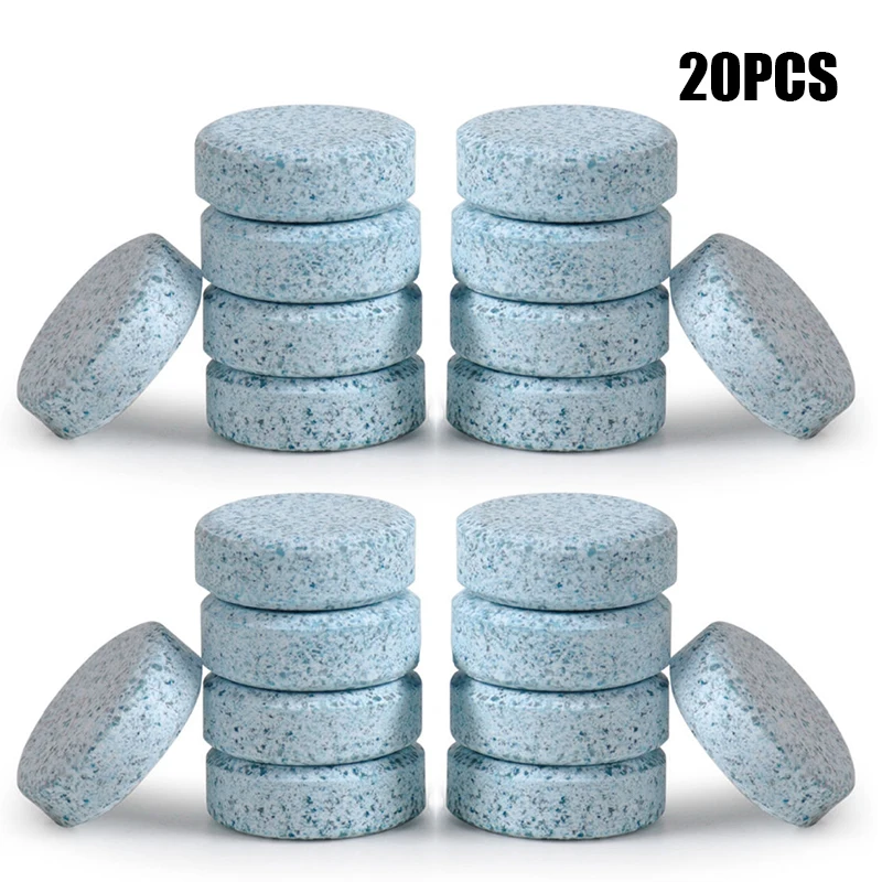 

Glass Effervescent Tablets Windscreen Windshield Compact Powerful Cleaning