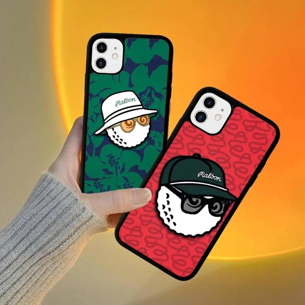 Чехлы для телефонов Leisure Sports M-Malbones G-Golf для iPhone 11 12 13 14 15 16 17 Pro Max Plus, противоударные, из TPU+PC (art.: 3920dc68df41b) - 3920dc68df41b