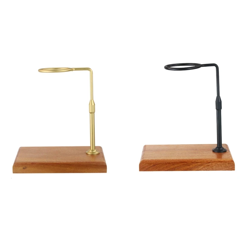 

Держатель для фильтра для кофе с деревянным основанием, регулируемый держатель для фильтра ручной работы, держатель для капельницы для коф...