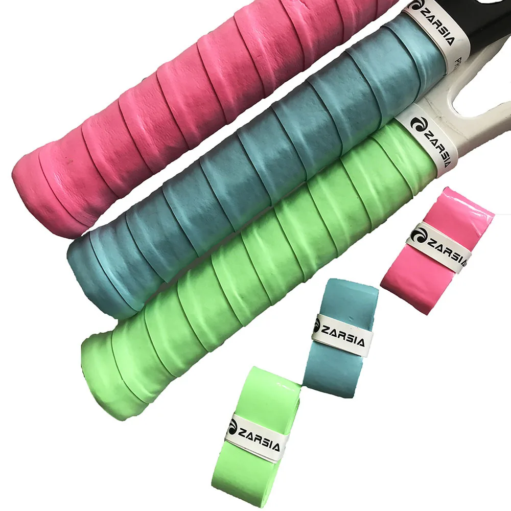 

10pcs ZARSIA Tennis Racket PU Overgrip Anti Skid Sweat Absorbed Wrap Taps Tenis Racquet Damper Tacky Grips -40