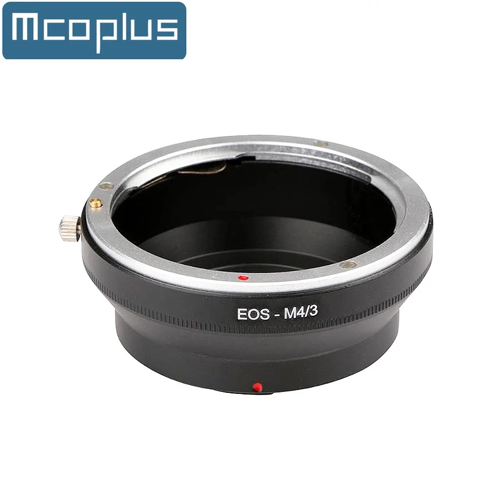 Фото Металлический адаптер для крепления объективов Mcoplus для объективов Canon EF и EF-S к камерам Olympus Panasonic Lumix M4/3 Micro Four Thirds MFT №2