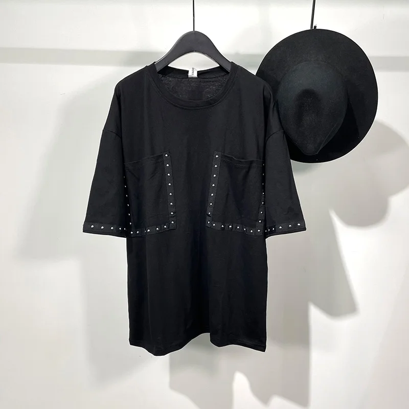 

Футболка Мужская/Женская однотонная в стиле хип-хоп