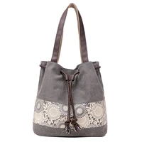 sentiblos 2022 fashion canvas handbag for womengirl large size tote bag with interior pocket messenger bag for travellingshopp