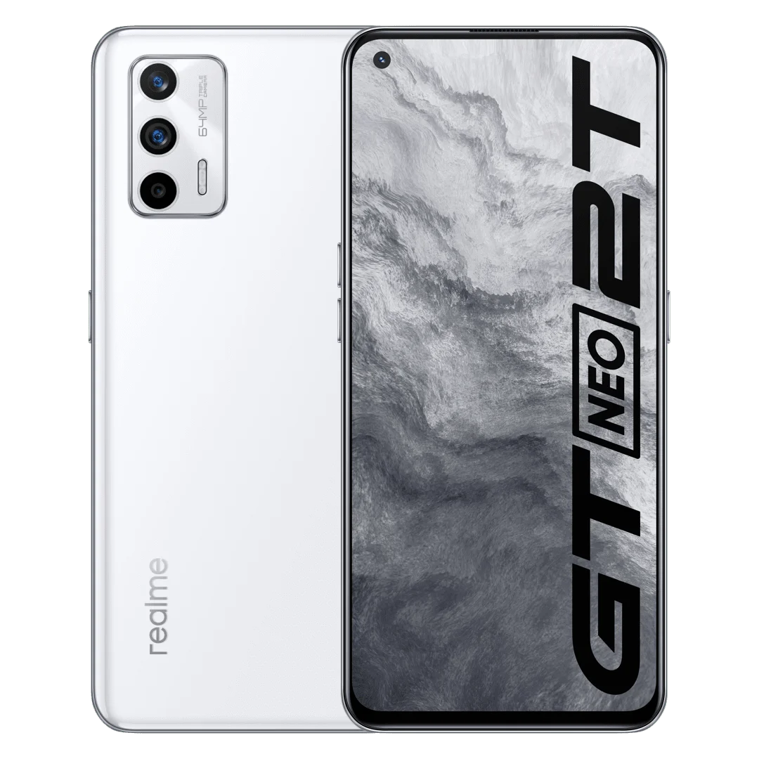 Cena Realme GT Neo 2T 5G Smartphone 6.43 ''120Hz Wyświetlacz Dimensity 1200-AI 64MP AI Potrójne Kamery 4500mAh 65W NFC Mobile