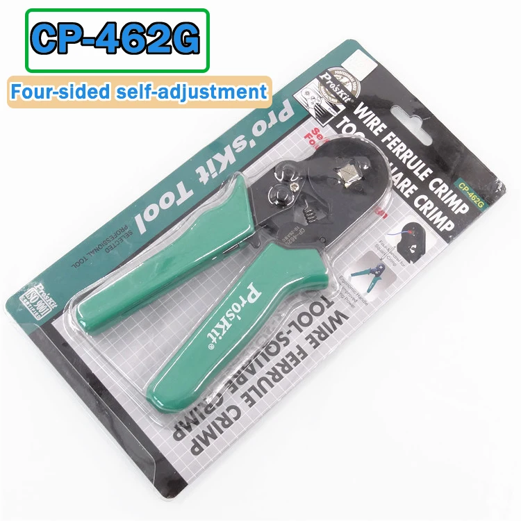 

Обжимные клещи Pros'kit, быстросъемные клещи, 4-сторонние, CP462G