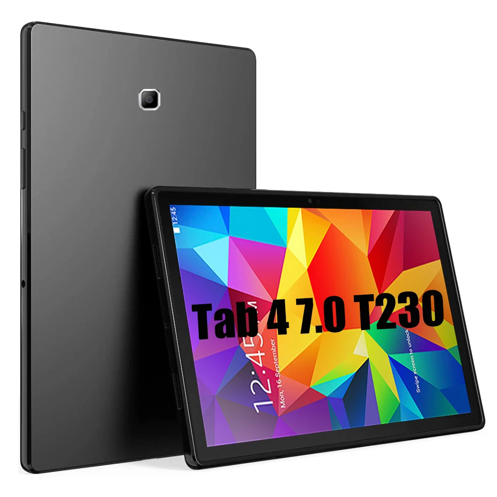 

Чехол для Samsung Galaxy Tab 4 7,0 2014 дюйма, T230, силиконовый защитный чехол, противоударный чехол для планшета, бампер, чехол для Tab4 7,0