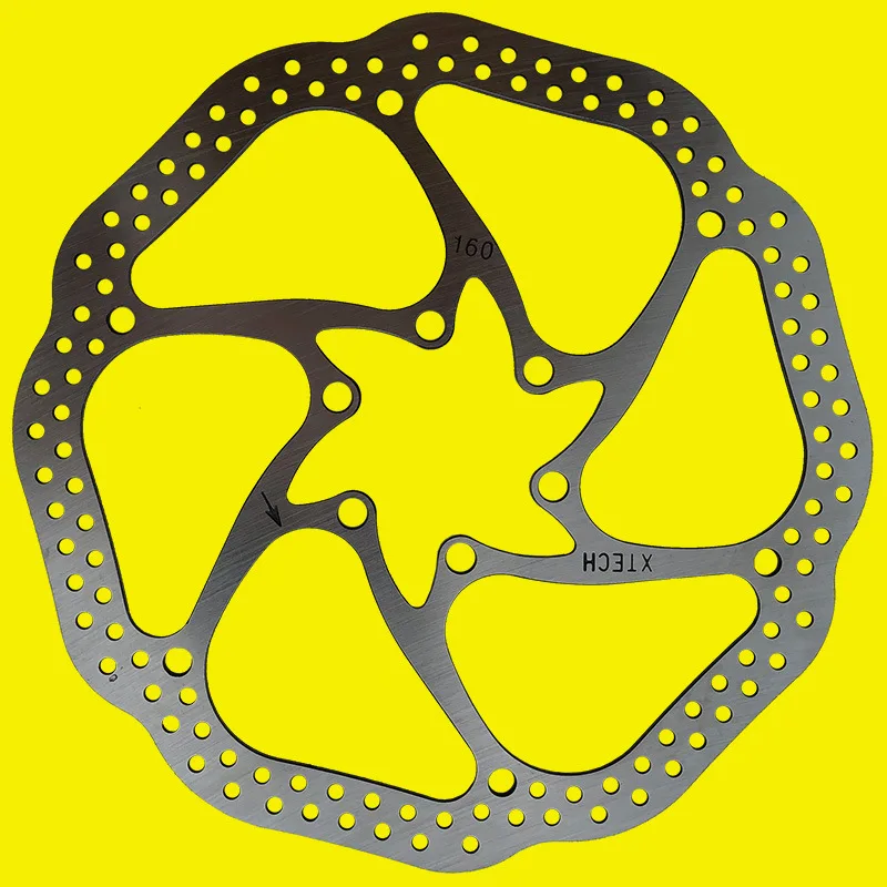 

Zoom 875 870 folding Mountain Bike Brake disc 160 Oil Pad Xtech rotor six hole MTB Road bicycle parts High Strength Stainless