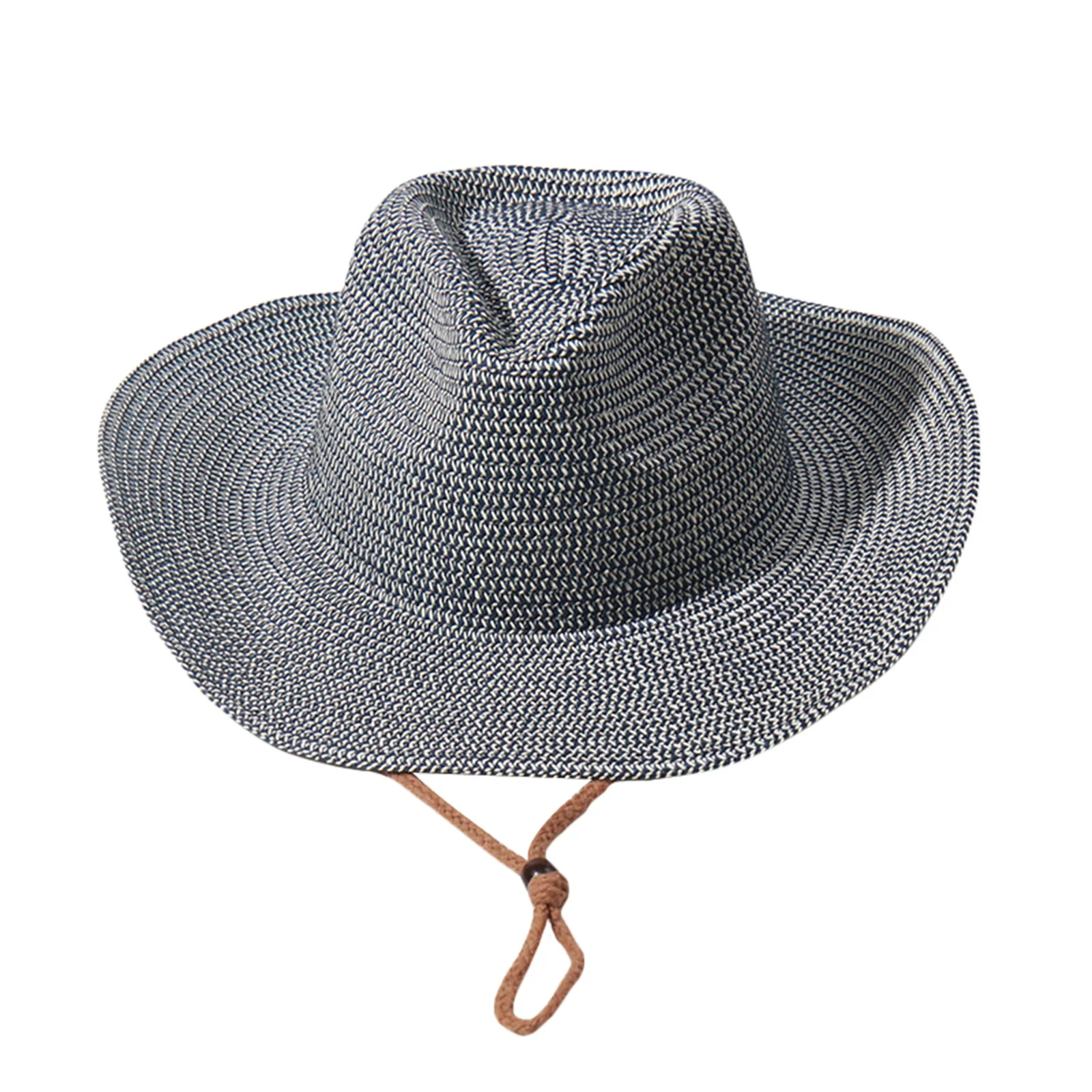 Соломенная ковбойская шляпа с широкими