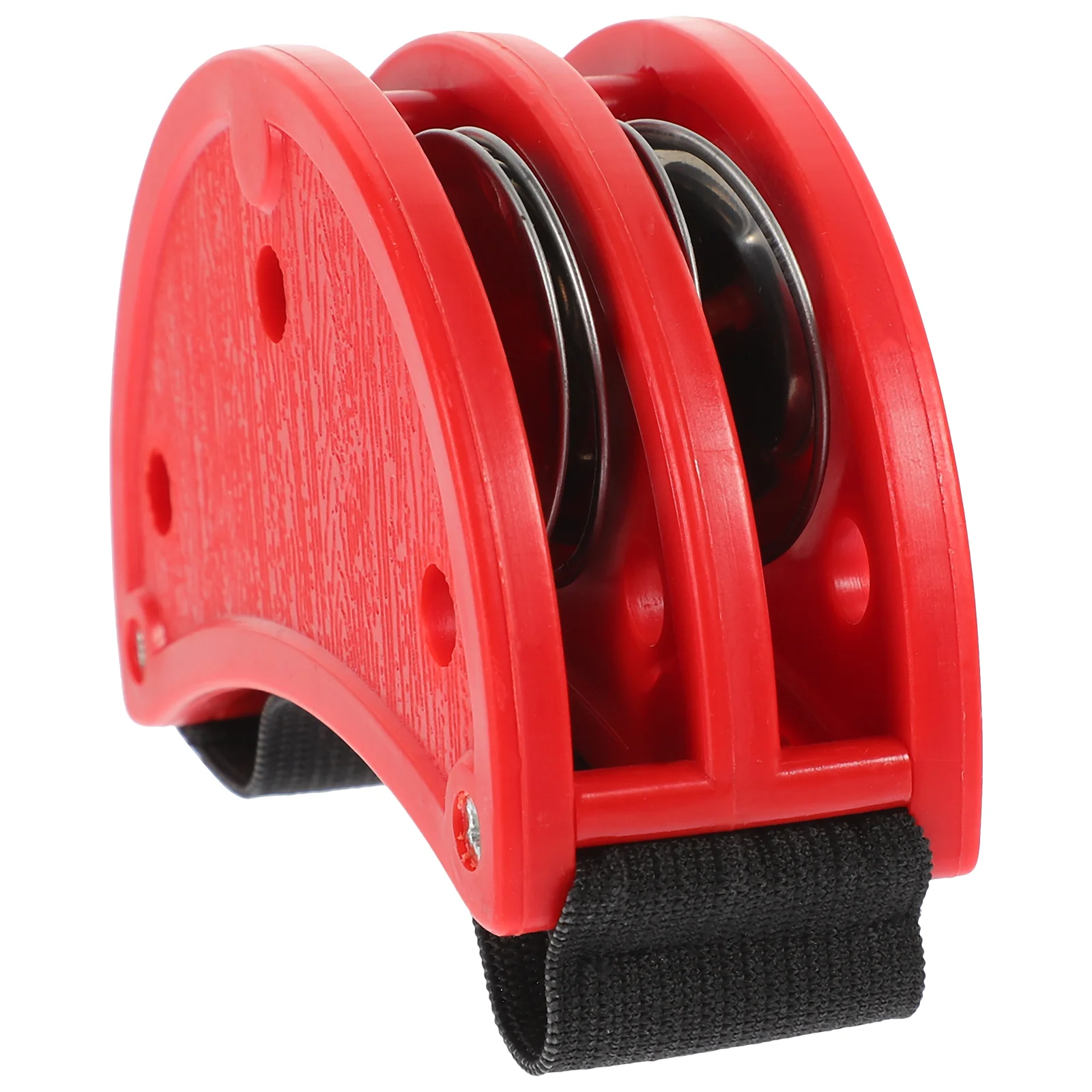 

Double Row Foot Tambourine Percussion Instrument Accompaniment Foot Jingle Bell Shaker
