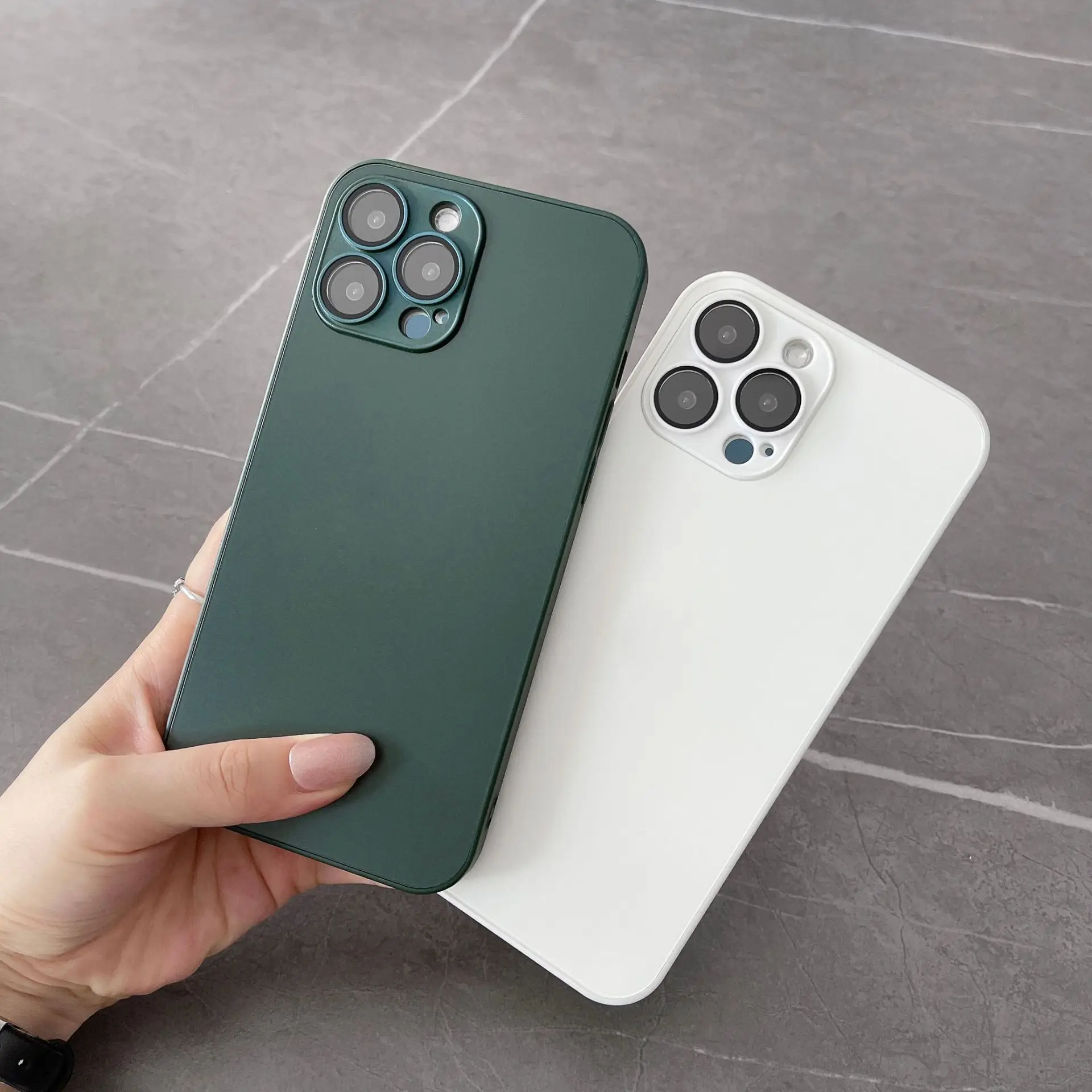 

Матовый Стеклянный чехол AG для iphone14 13 12 11 Promax Plus чехол для телефона чехол с защитой объектива iphone14 полноразмерный защитный чехол