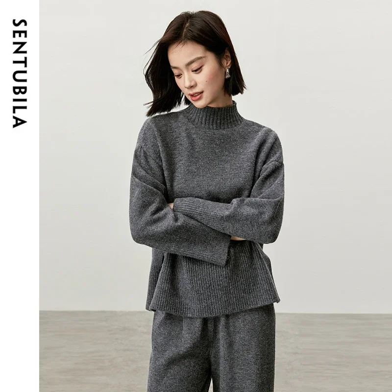 Женский вязаный комплект из 2 предметов