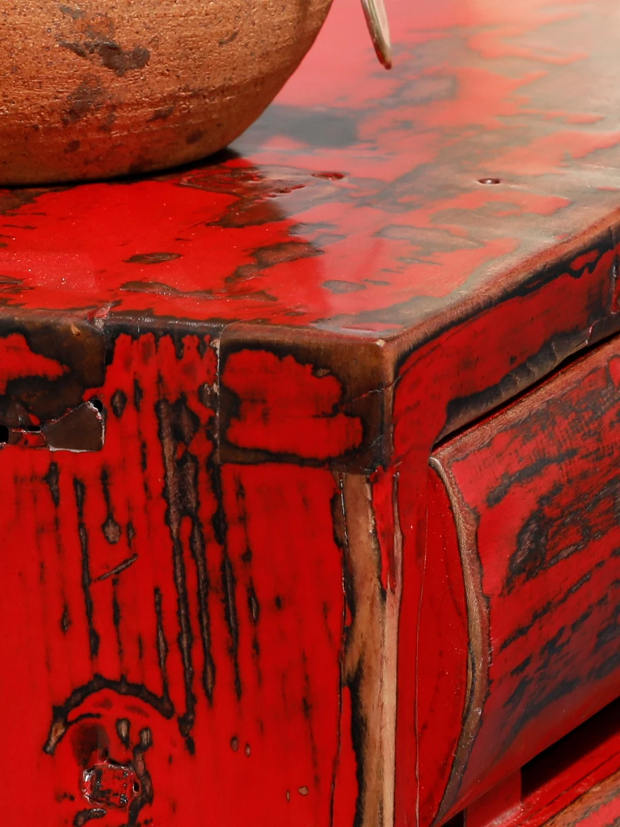 Шкафы для обуви из сосны с примительной росписью мебель массива дерева простые