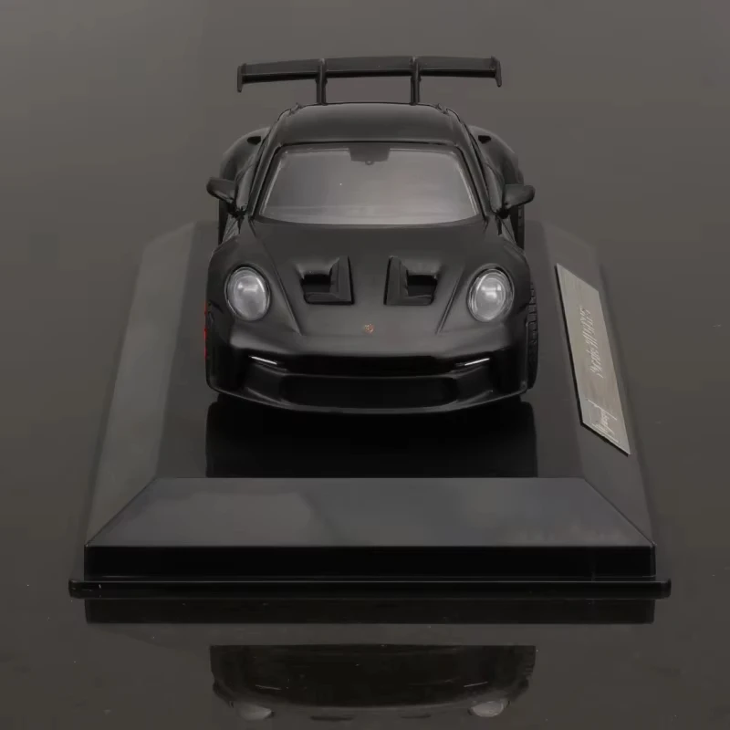 В наличии 1:43 Bburago Porsche 911 GT3 RS Пылезащитный чехол 963 Акриловая коробка 24 часа Le Mans Rally