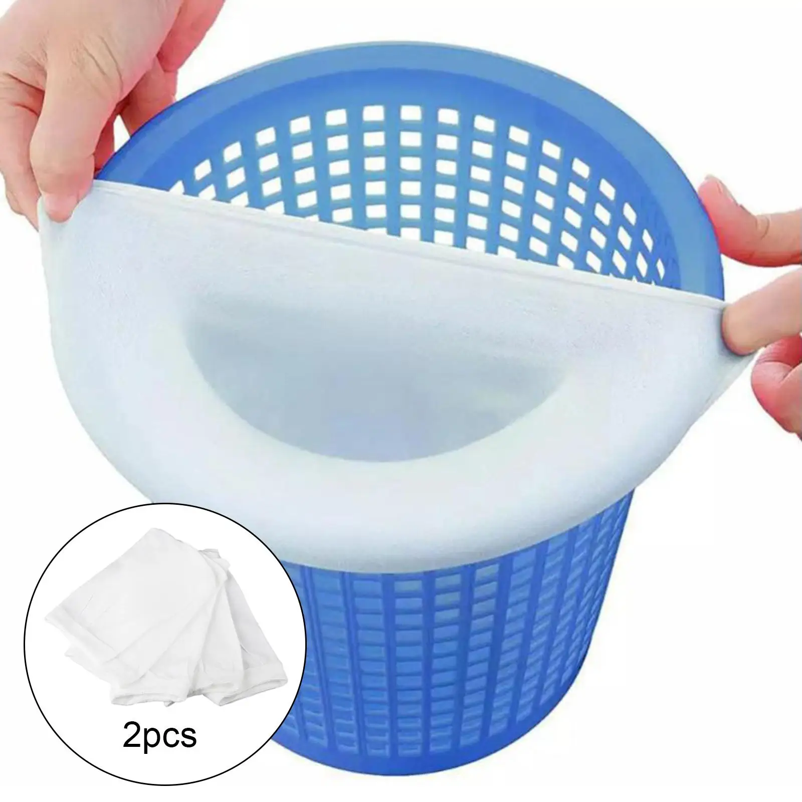 

10 Pieces Skimmer Filter Sock Debris Pre-Filter Scum Sock SPA Vacuum Bag