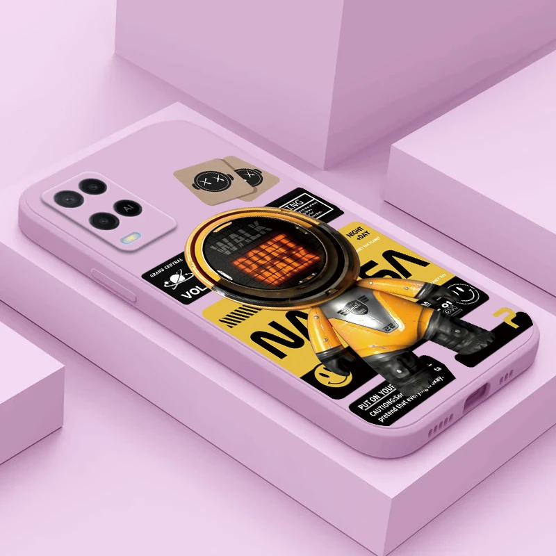 Чехол для телефона OPPO K5 K10 K10X K9 K9S K9X R17 R9 PLUS R9S астронавт желтый