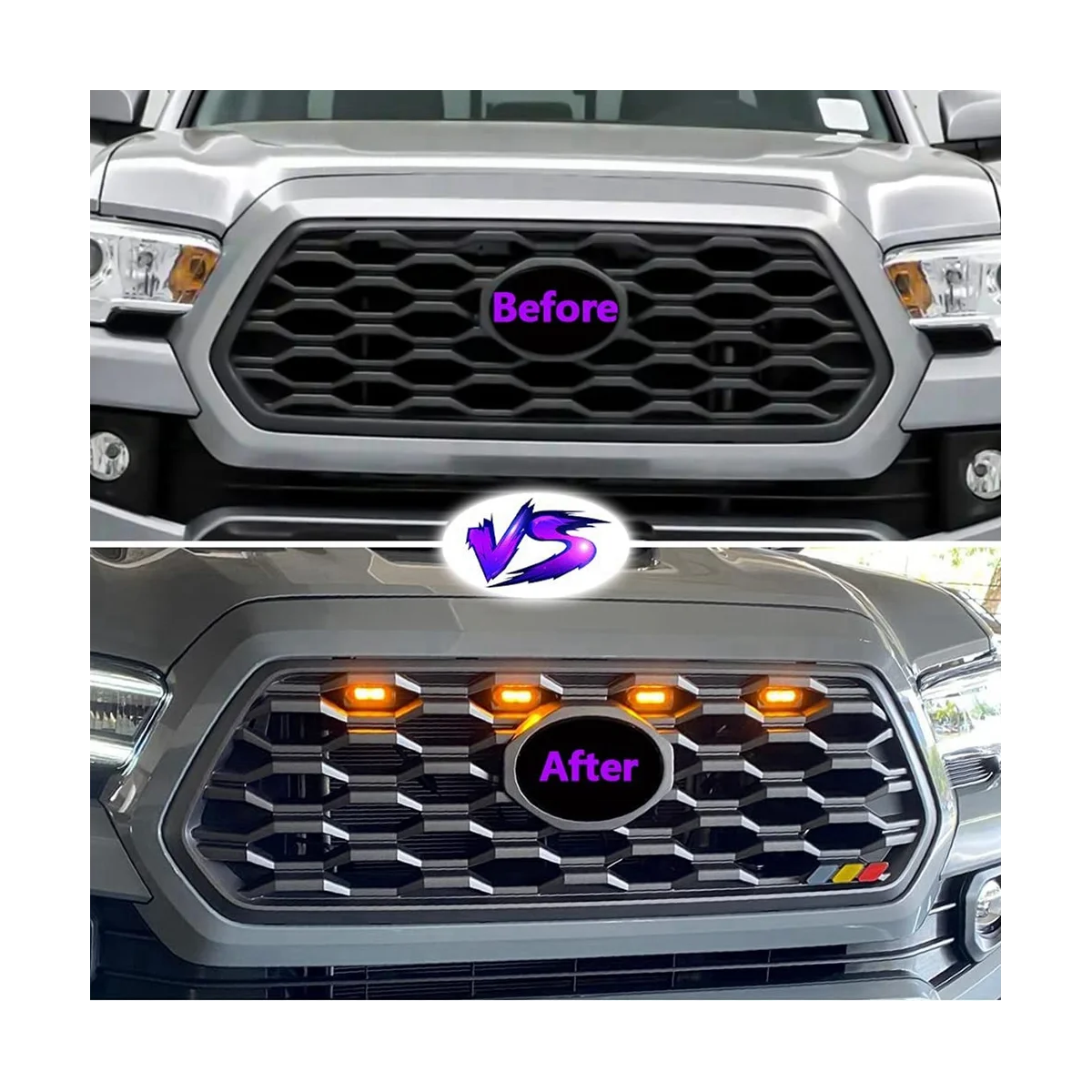 4 шт. автомобильные аксессуары для гриля