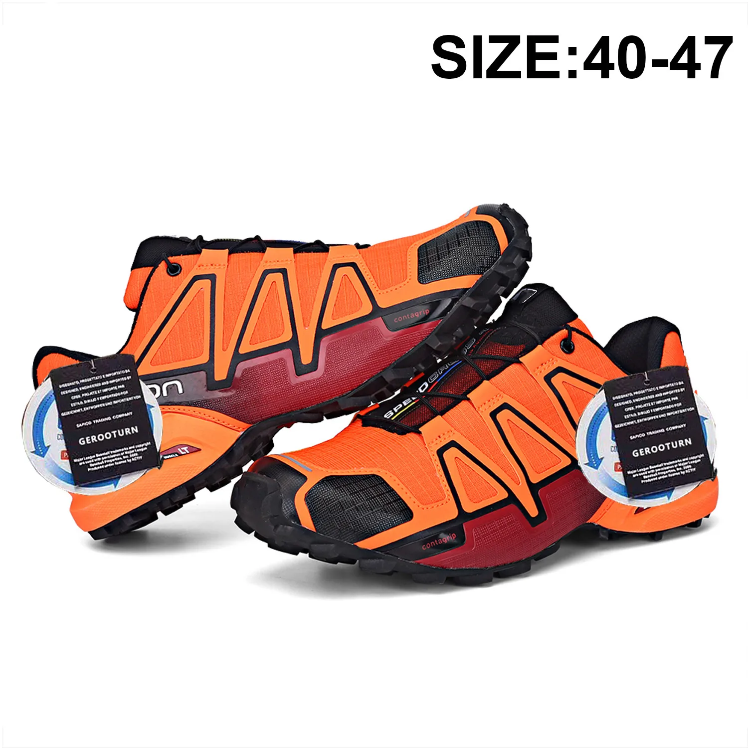 

Mijia Youpin Hiking Shoes Men Outdoor Running Shoe Non-slip Sport Shoe Speed Cross 4 Sneakers Men Off-road Hiking Sneakers