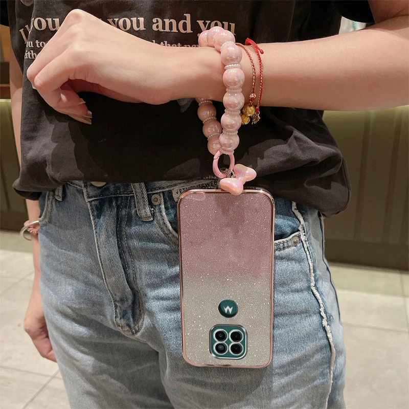 ✨ G9play Блестящий мягкий чехол из ТПУ для телефона Motorola Moto G9 G8 Play Power E7 E13 E22