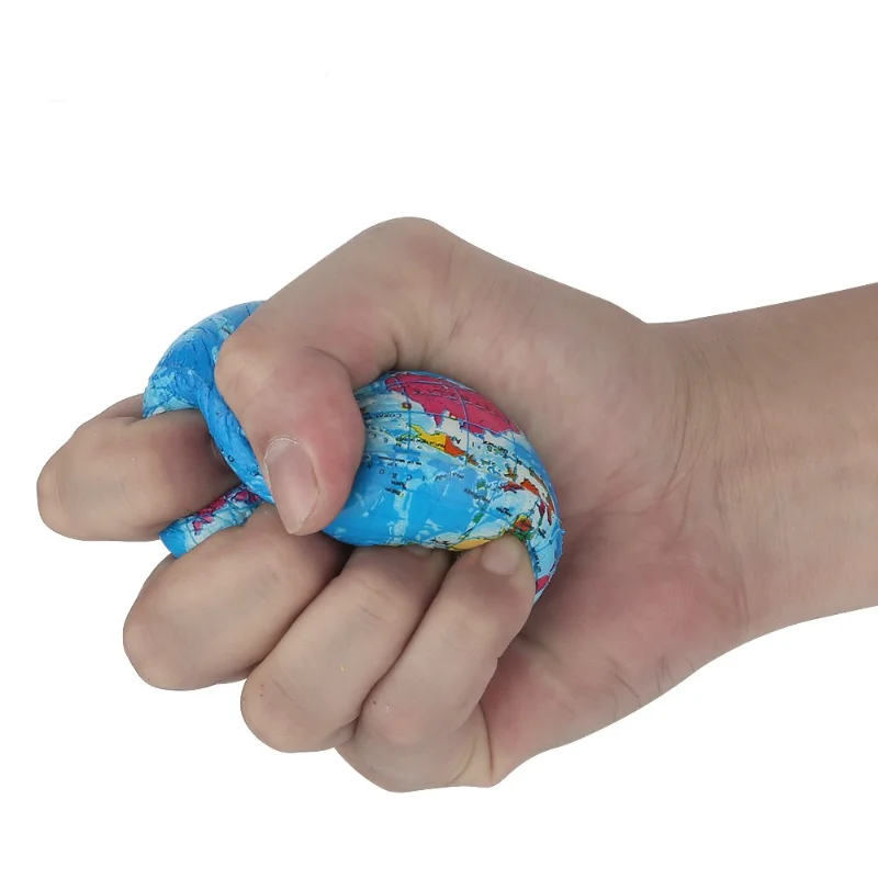 

PU Soft Earth Squeeze Toys Stress Relief Toys Novelty Gags & Practical Jokes Toy Map Globe Children's Educational Toys