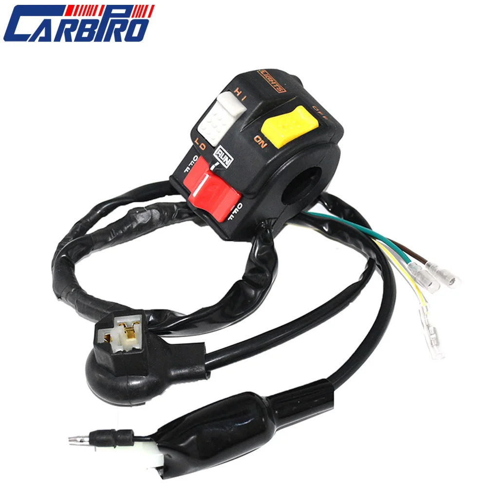 

L/H переключатель для Honda ATC200X ATC 200X светильник/старт/убить 1986 1987 ATV часть