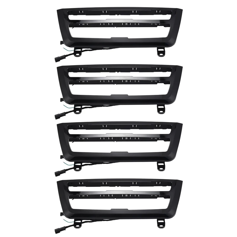 

4 шт. для 3 серии F30 Lci, радиоприемник, Центральная панель приборной панели, панель управления переменным током